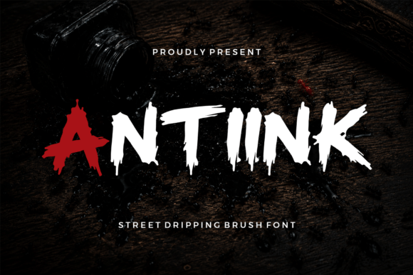 Antiink: A Graffiti-Inspired Brush Font for Urban Expression