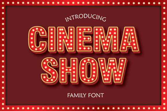 Cinema Show Font: A Versatile Tool for Creative Expression