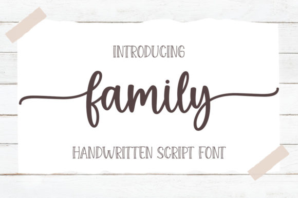 Family Font: Elevating Design with Elegance and Versatility