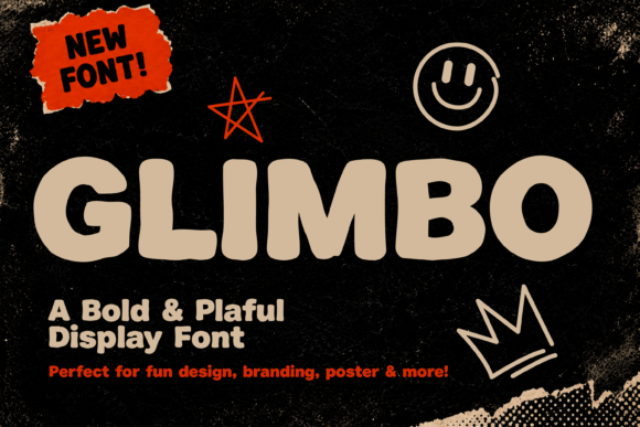 Glimbo: A Bold Playful Font for Creative Expression