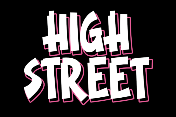 High Street: A Script Font with Elegance and Personality