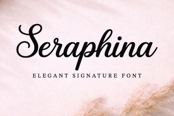 Introducing Seraphina: A Signature Script Font for Elegance and Sophistication
