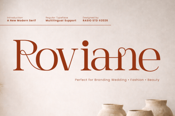 Roviane: A Serif Font with a Touch of Elegance
