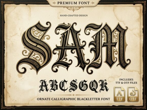 Sam: A Masterpiece of Blackletter Typography