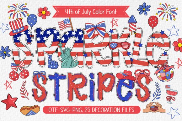 Sparkle Stripes