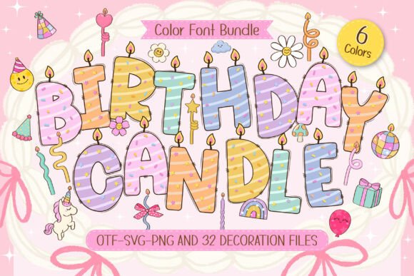 Sparkle With Birthday Candle
