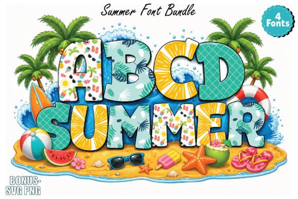 Summer Doodle Font: A Playful Touch for Creative Projects