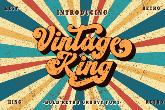 Vintage King Font: Timeless Style for Modern Design